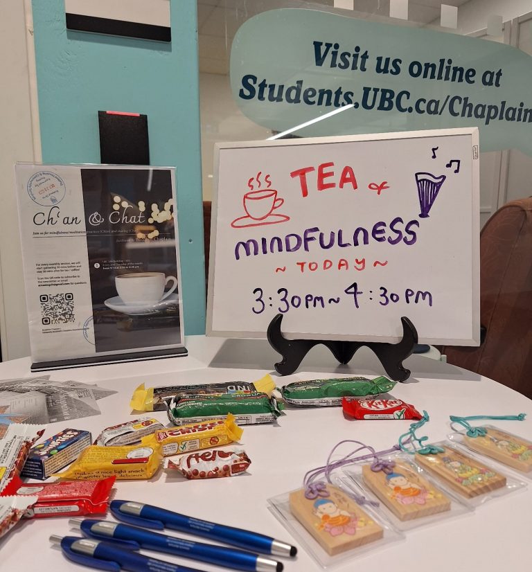 Ch'an & Chat: Monthly Meet-ups @ UBC & SFU